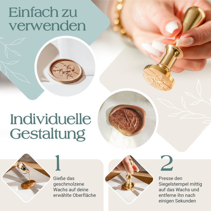 Siegelstempel "Danke"