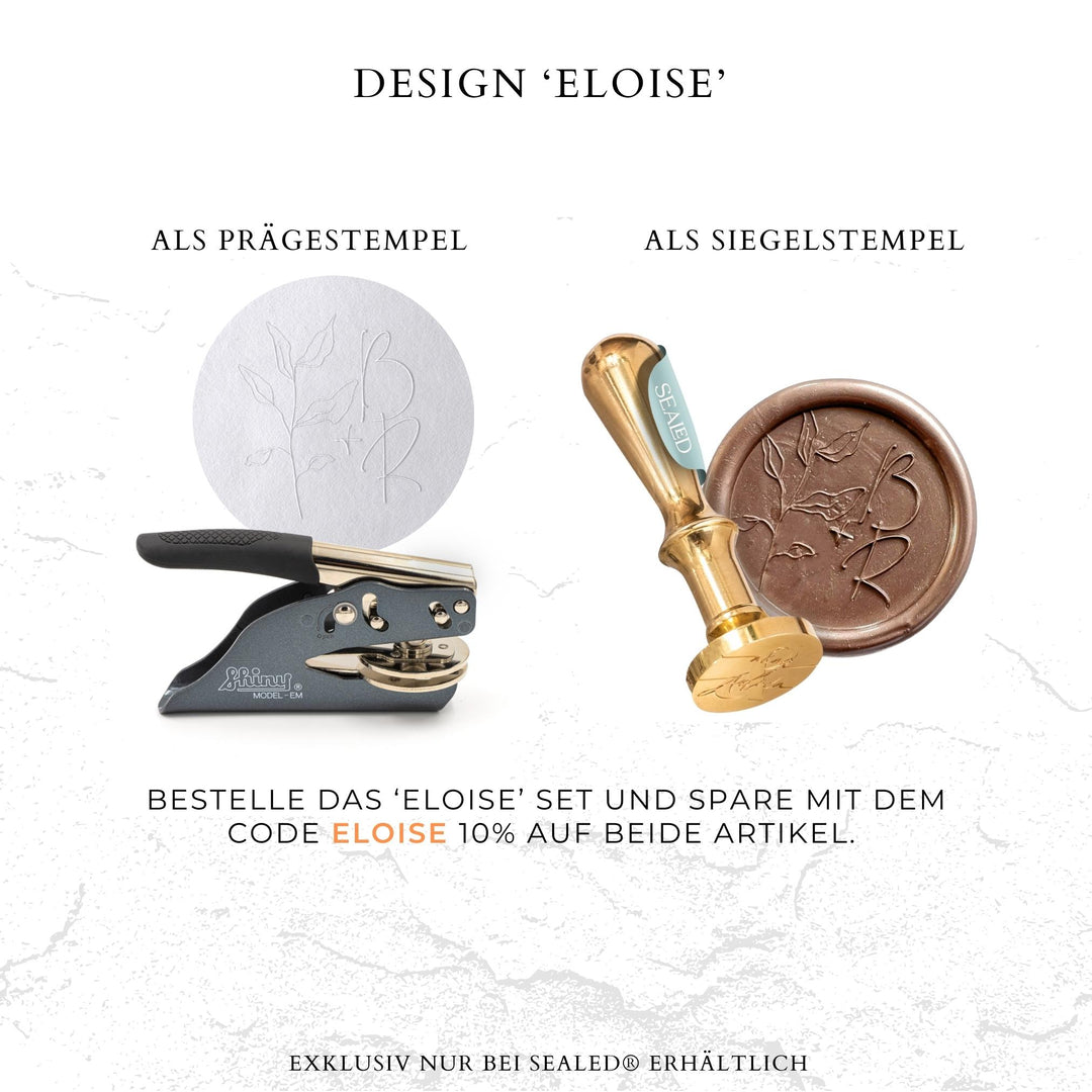 Personalisierter Siegelstempel "Eloise"