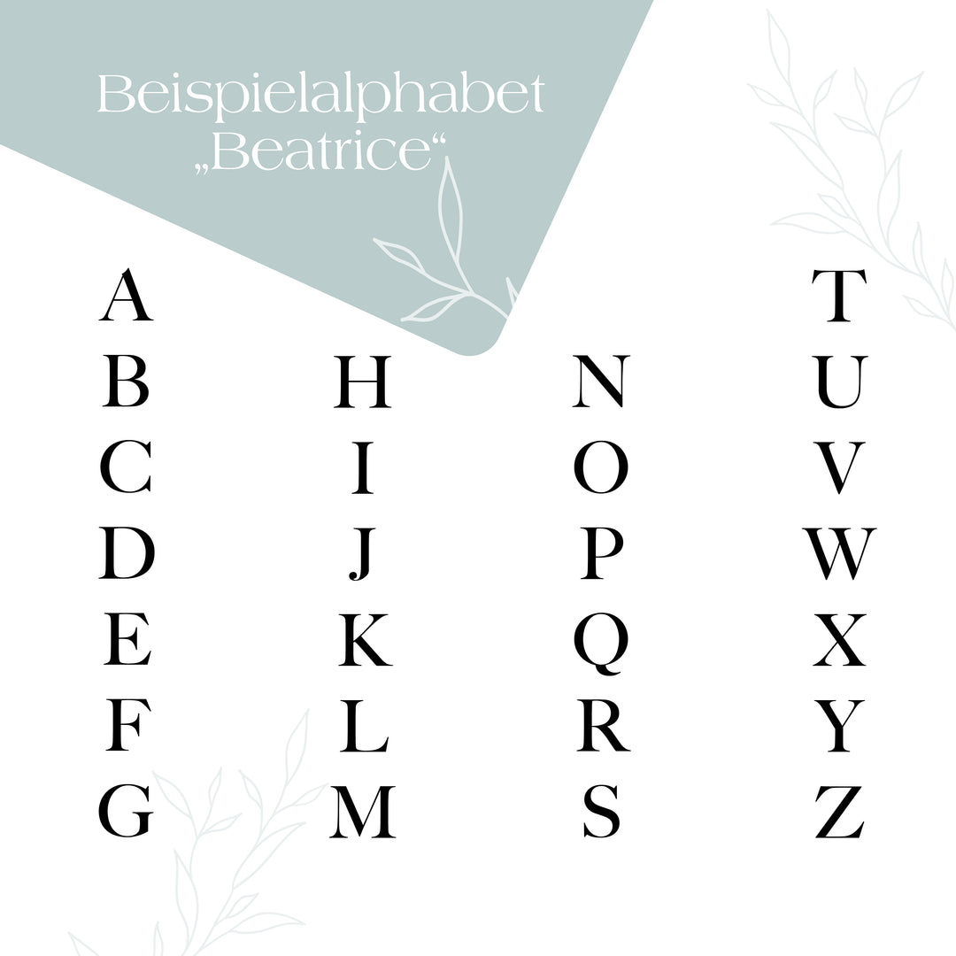 Siegelstempel personalisiert "Beatrice"