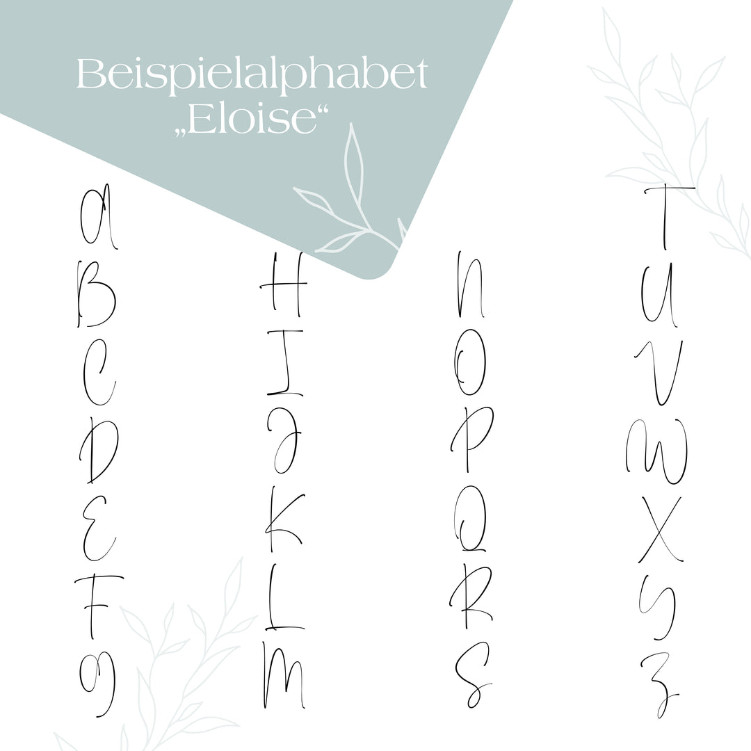 Personalisierter Siegelstempel "Eloise"