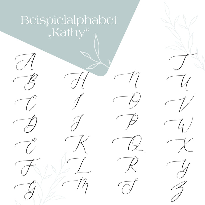 Personalisierter Siegelstempel "Kathy"