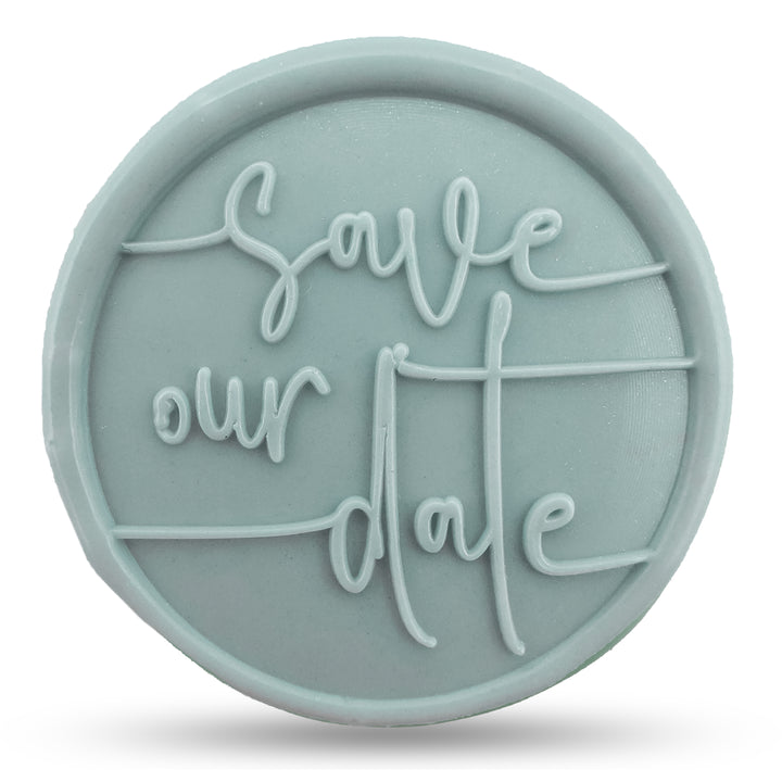Siegelstempel "Save Our Date"