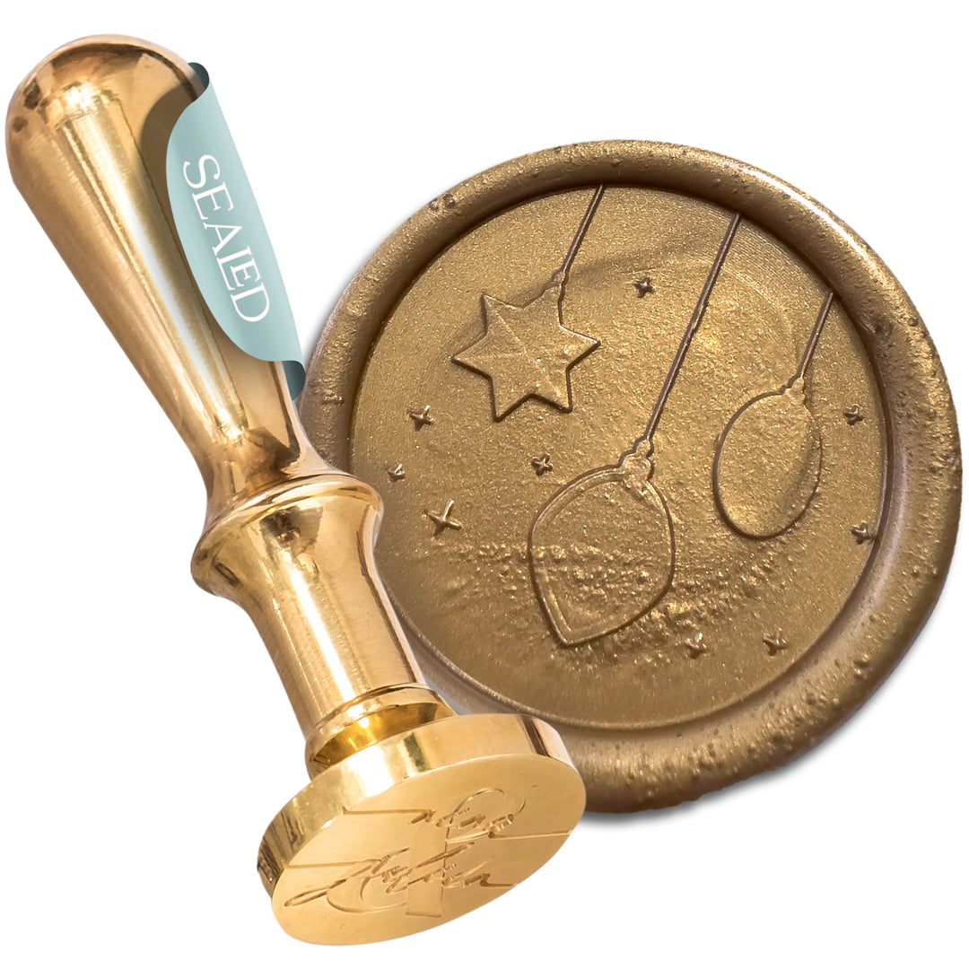 Siegelstempel "Christbaumschmuck"