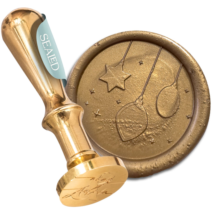 Siegelstempel "Christbaumschmuck"