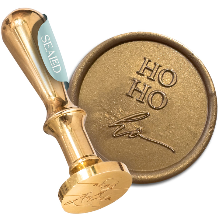 Siegelstempel "Ho Ho Ho"