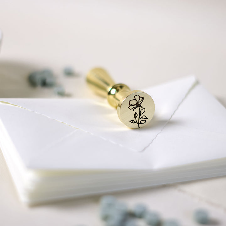 Siegelstempel "Wildrose"