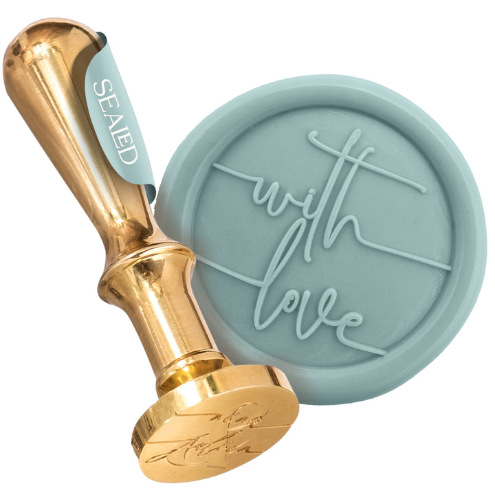 Siegelstempel "With Love"