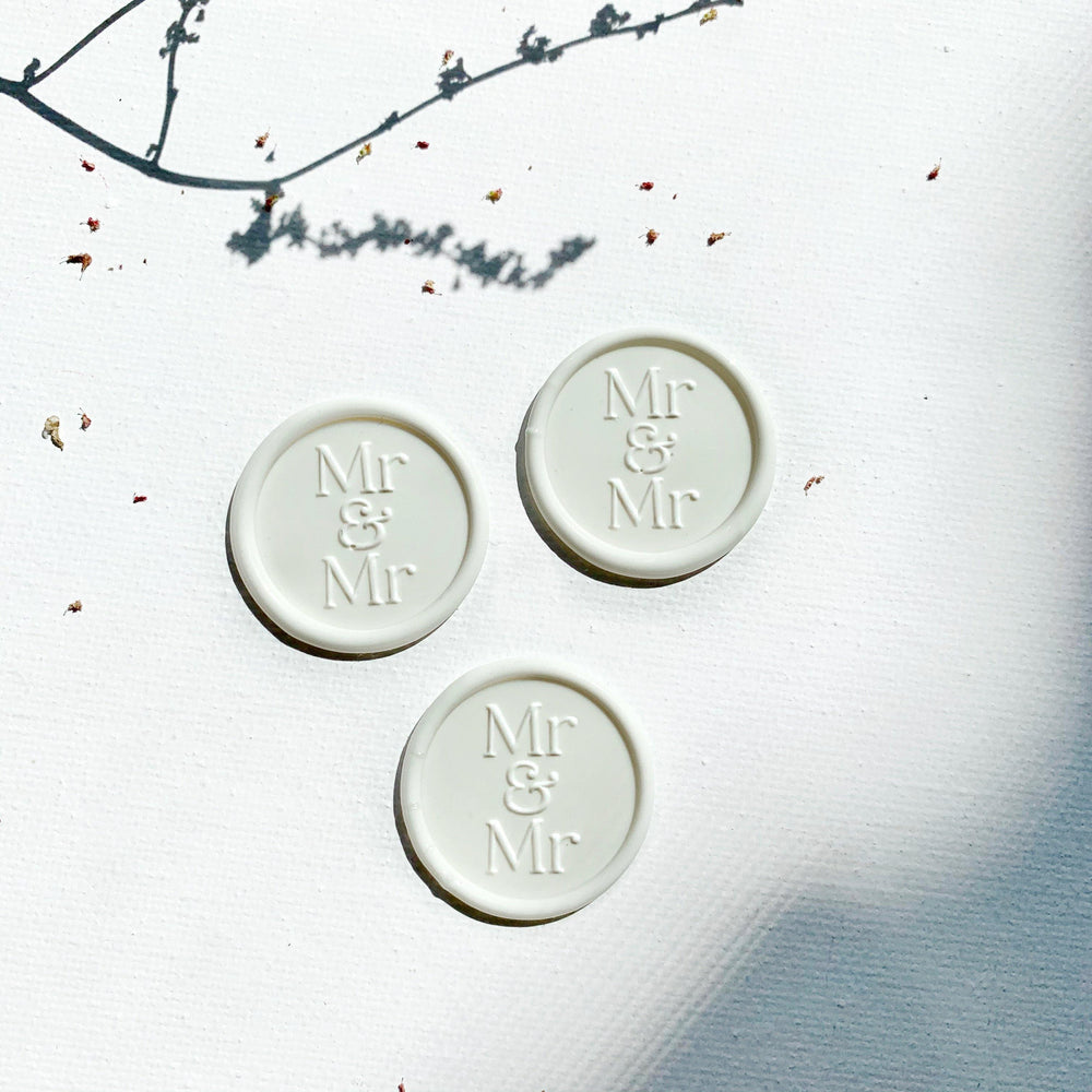 Siegelstempel "Mr & Mr" - sealed.shop