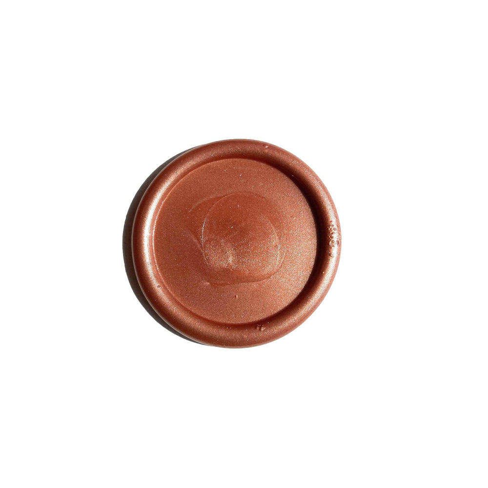 Siegelwachs Perlen in "copper" - sealed.shop