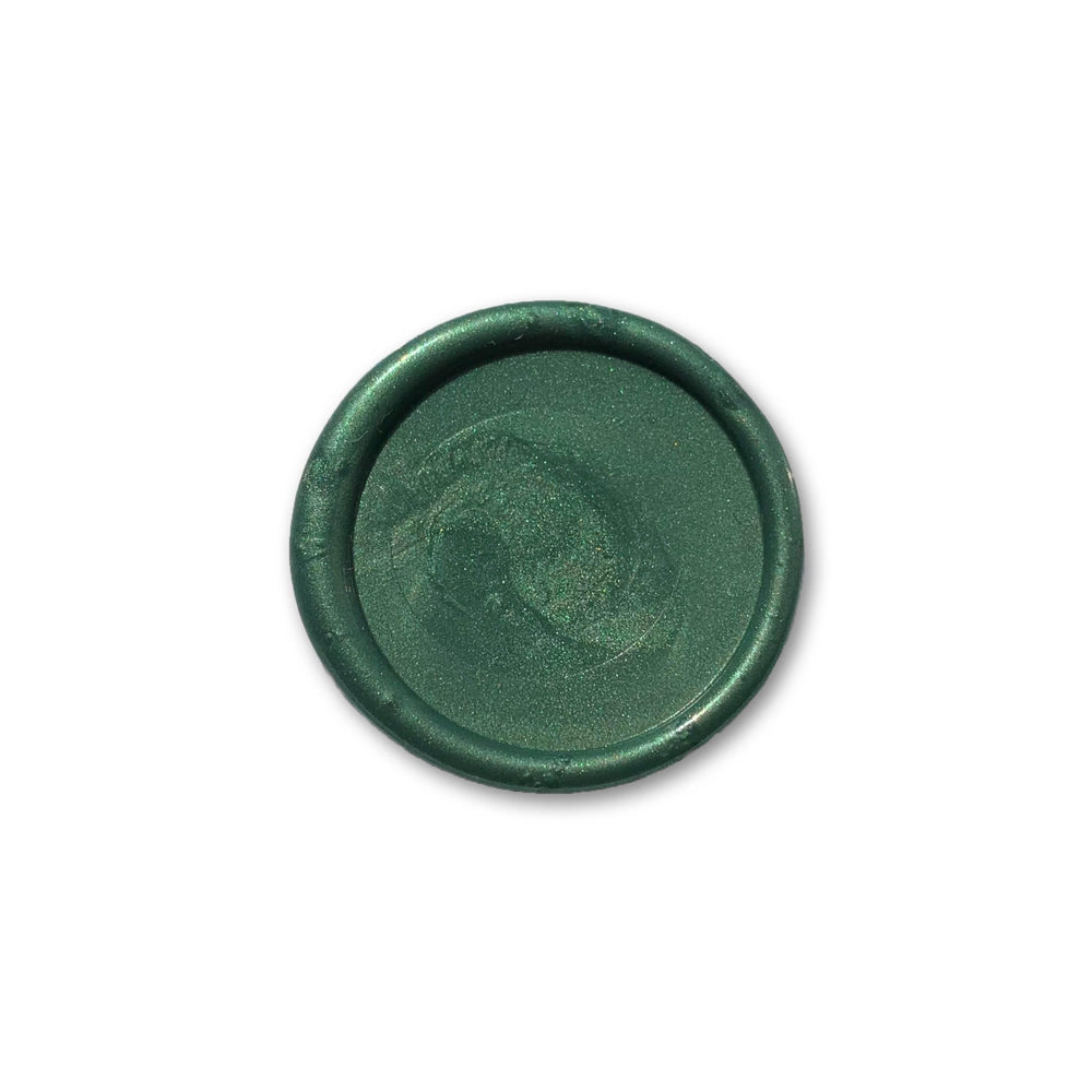 Siegelwachs Perlen in "emerald" - sealed.shop
