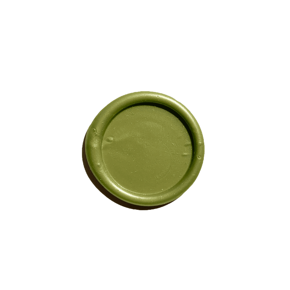 Siegelwachs Perlen in "jade" - sealed.shop