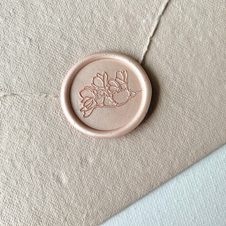 Wachssiegel Magnolie - sealed.shop