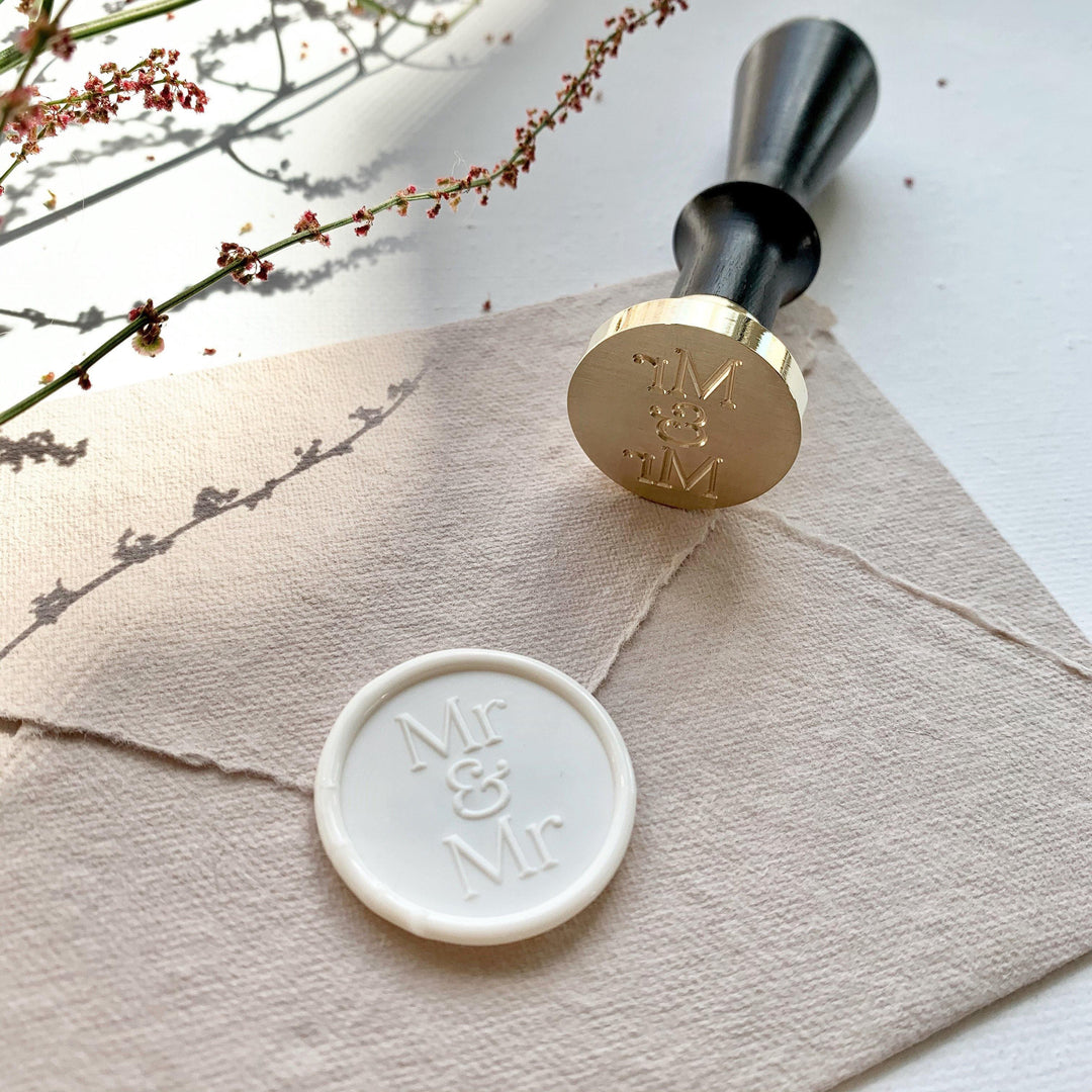 Wachssiegel "Mr & Mr" - sealed.shop
