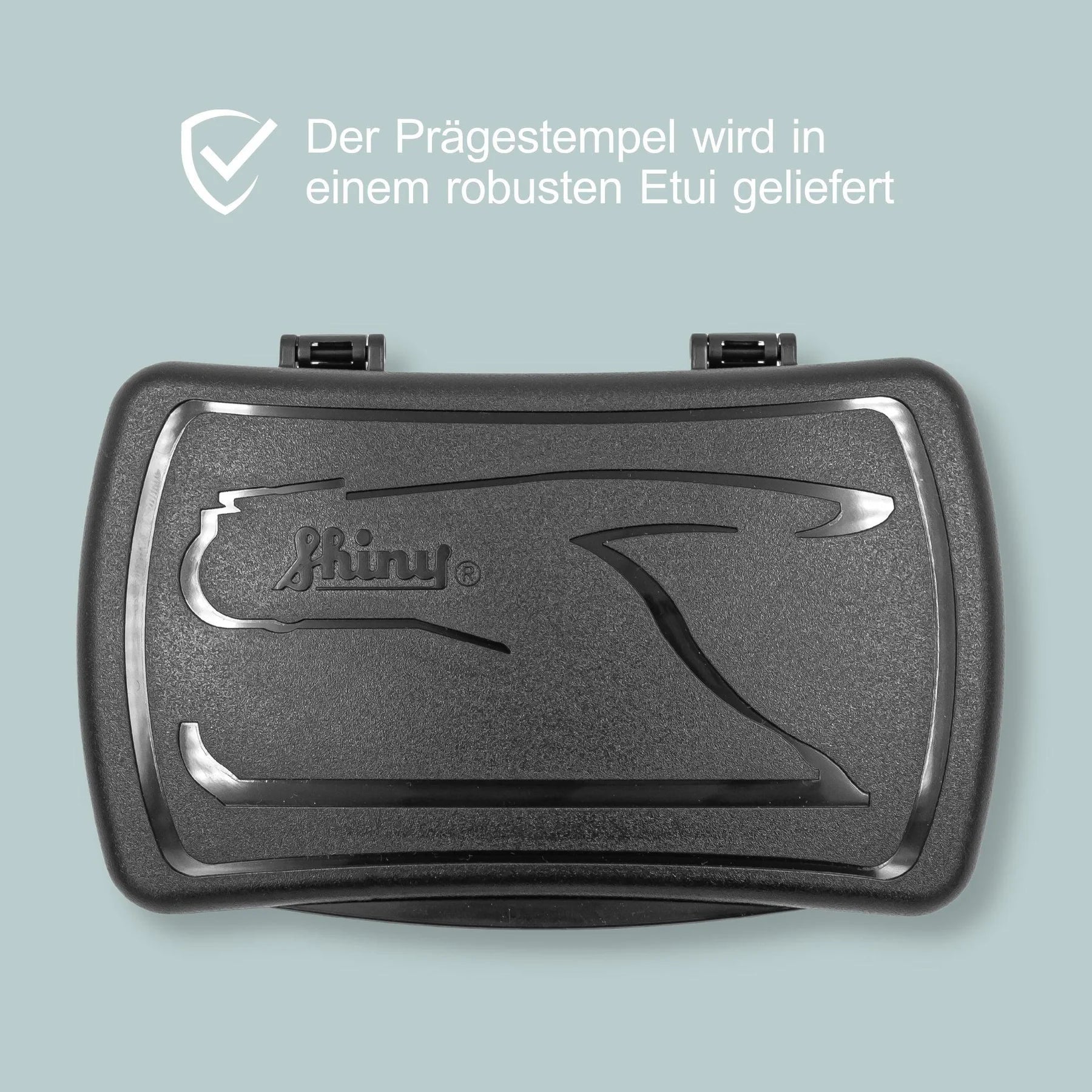 Prägestempel mit deinem Logo/Motiv