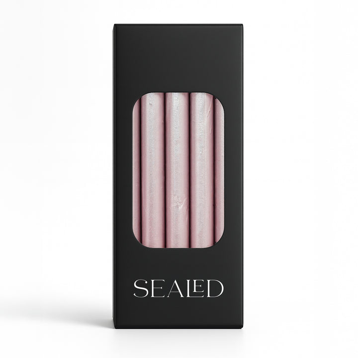Siegelwachs Stangen 5er Set – Farbe Blush