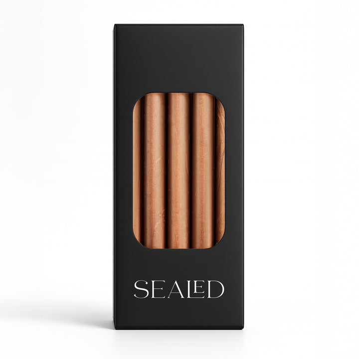 Siegelwachs Stangen 5er Set – Farbe Bronze