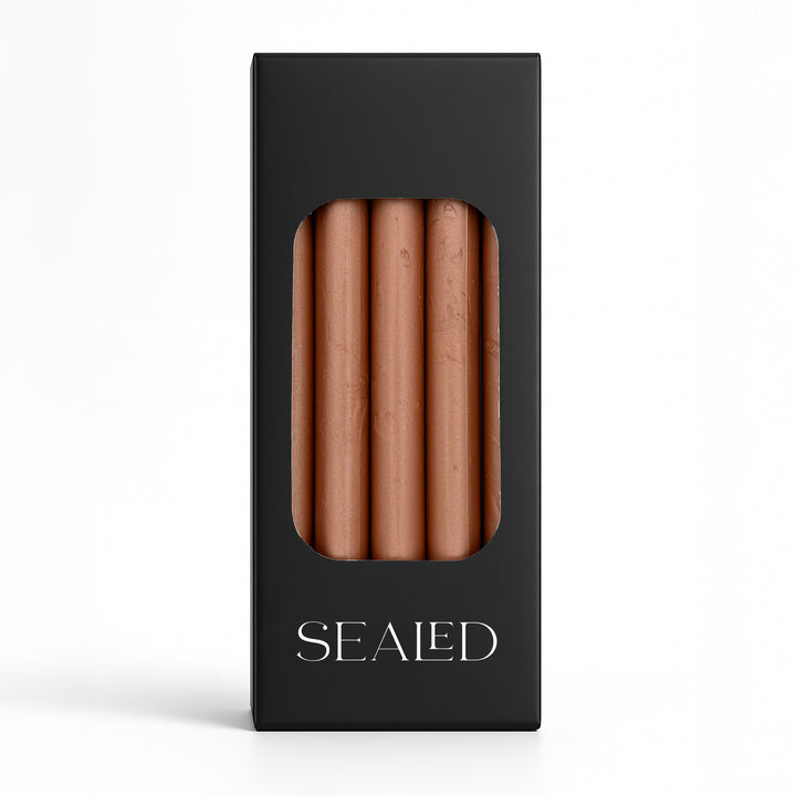 Siegelwachs Stangen 5er Set – Farbe Copper