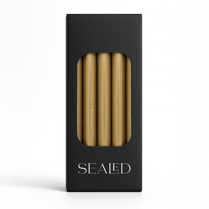 Siegelwachs Stangen 5er Set – Farbe Gold