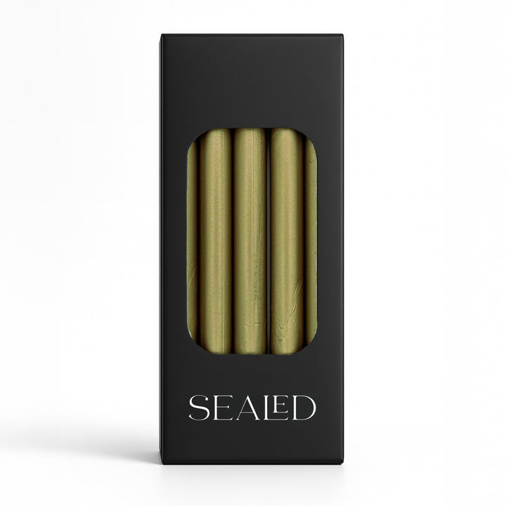 Siegelwachs Stangen 5er Set – Farbe Olive