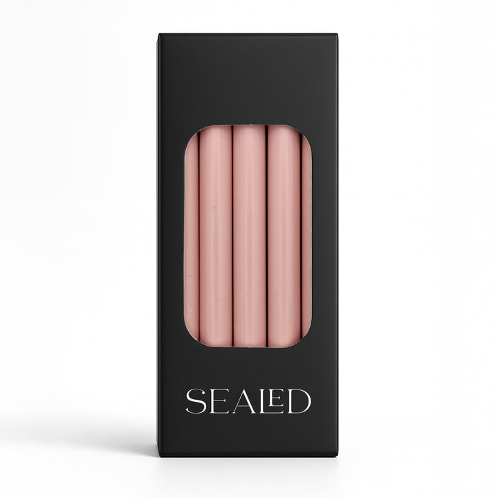 Siegelwachs Stangen 5er Set – Farbe Pink Opal