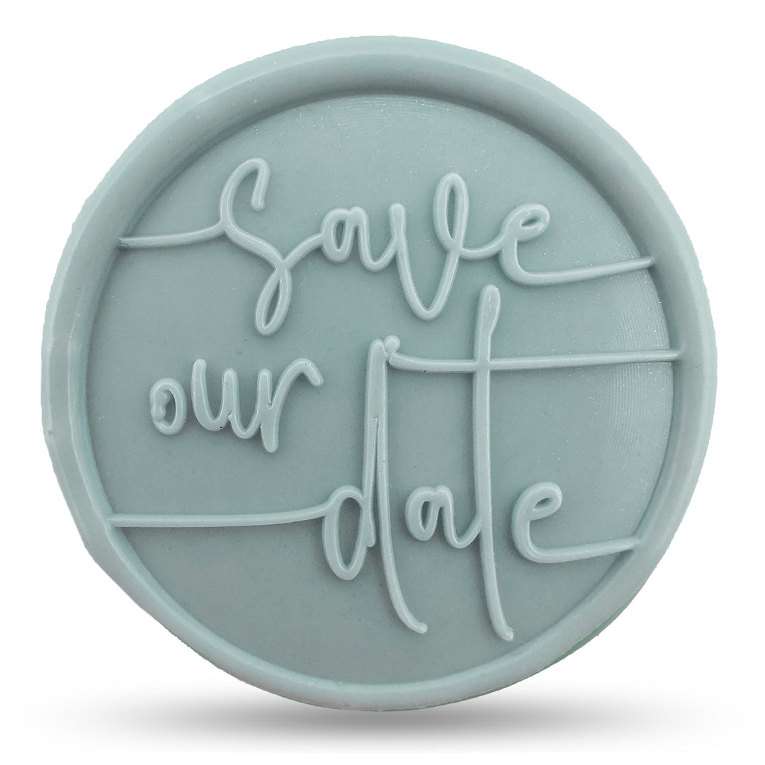 Siegelstempel "Save Our Date"